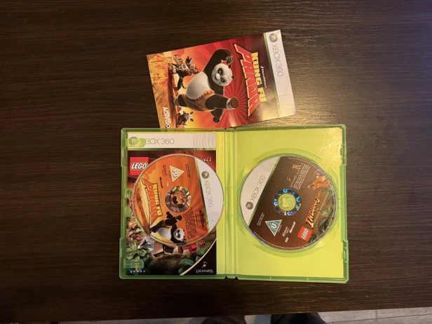 lego indiana jones + kung fu panda