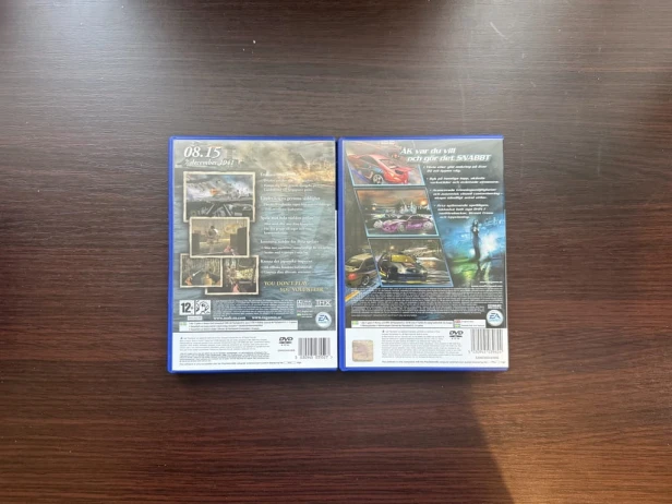 Medal of Honor Rising Sun + Need for Speed Underground 2