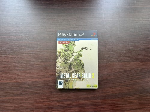 metal gear solid 3 snake eather steelbook