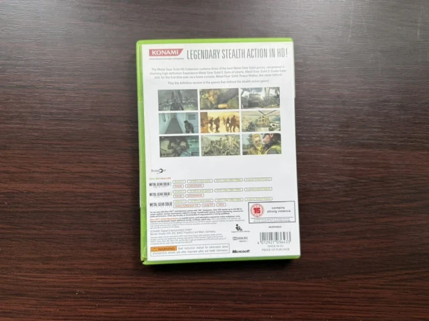 metal gear solid hd collection