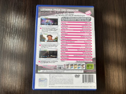 singstar 80’s