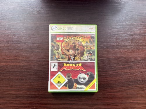 lego indiana jones + kung fu panda