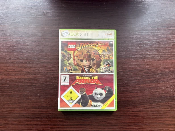 lego indiana jones + kung fu panda